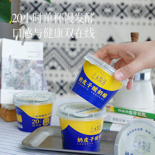 【0添加古法现酿 奶皮子酸奶】口感细腻爽滑 吃起来像冰淇淋 商品图2