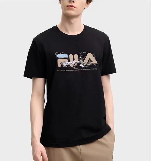 F033146春夏季新款吸湿透气柔软舒适印花运动时尚休闲百搭半袖T恤 商品图11