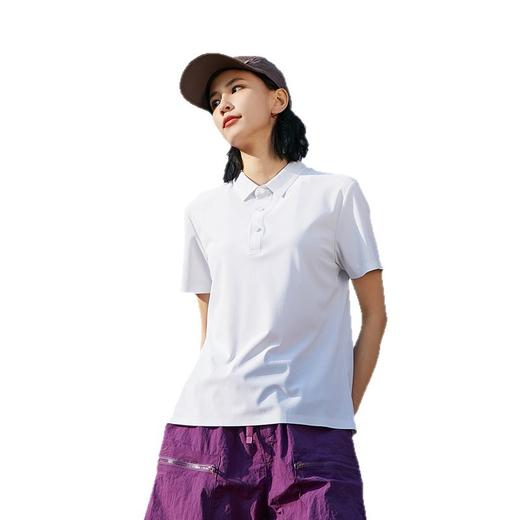 夏季新款翻领polo衫男女同款无痕免烫冰丝短袖速干上衣商务工作服 商品图4