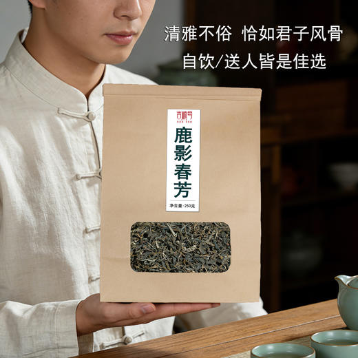 【新茶尝鲜】今日下单送2包试喝装 2026年新茶困鹿山春茶鹿影春芳250克/袋 商品图3