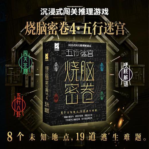 烧脑密卷4·五行迷宫 商品图0