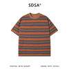 SDSA男装2026新款高贵轻奢潮牌时尚趣味条纹圆领短袖T恤百搭上衣 商品缩略图0