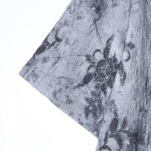 SDSA男装2026新款高贵轻奢美式复古植物花卉短袖衬衫百搭时尚上衣 商品图2