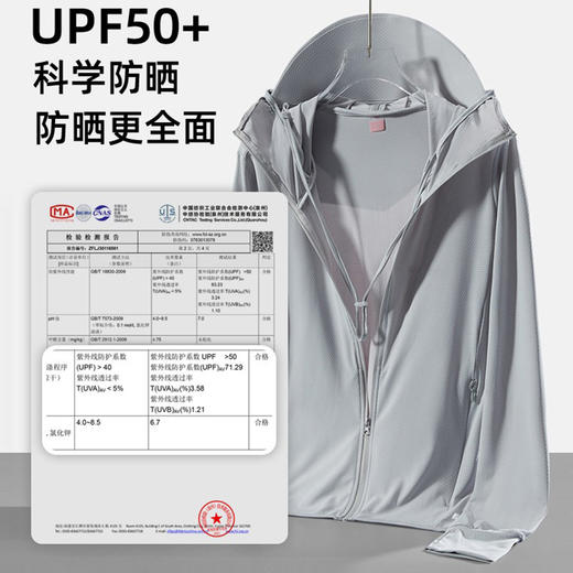 某蕉户外冰丝防晒衣女夏季防紫外线防晒服透气帽檐可拆卸防晒外套 商品图1