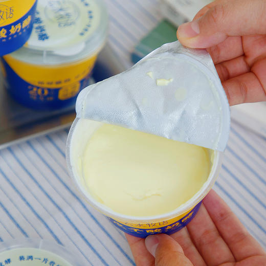【0添加古法现酿 奶皮子酸奶】口感细腻爽滑 吃起来像冰淇淋 商品图4