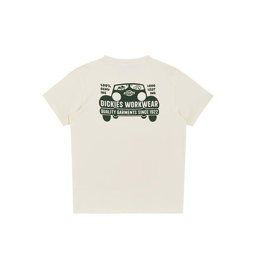 Dickies背后趣味印花复古休闲短袖t恤男女同款圆领印花半袖上衣 DK0A88NX 商品图3