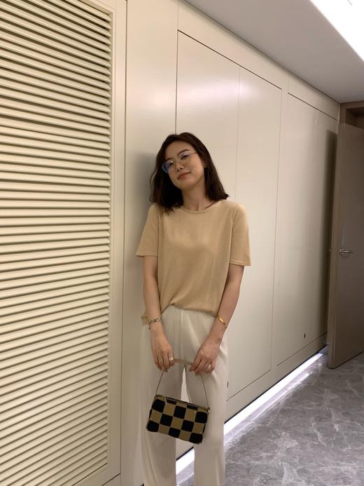 max m* 针织短袖～ 真丝＋莱赛尔天丝针织衫 商品图12