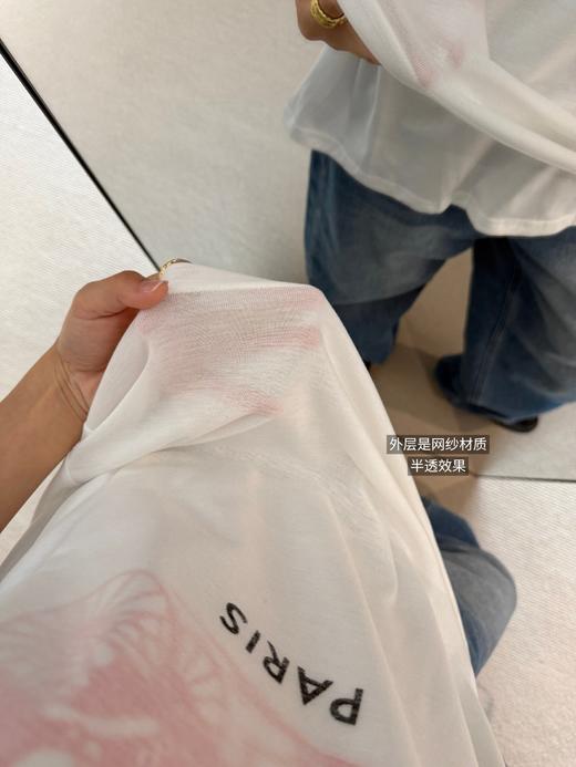 CELIN*E 经典马车印花双层T恤 商品图8