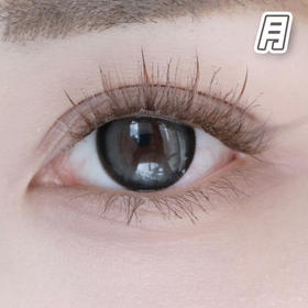 #黑糖豆豆 黑 14.5mm 基弧8.8【1片装】国产精品 / 月抛
