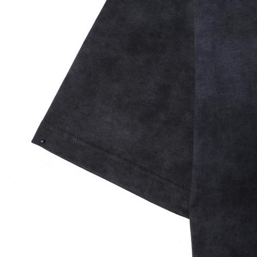 SDSA男装2026新款轻奢小众设计扎染领系带装饰圆领短袖T恤百搭 商品图2