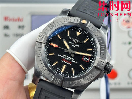 V4版 GF百年灵复仇者系列 黑鸟侦察机44系列 V4版 钛壳 男士腕表 升级瑞版原装机芯刻字 商品图4