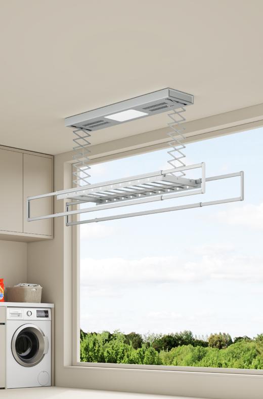 晾衣架 1018  冰川银 全功能+语音控制 商品图0