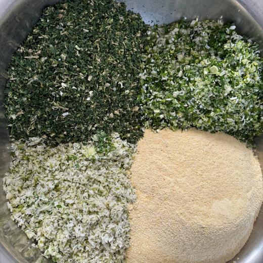 【任意2盒送萝卜丝菜团1盒】野菜豆面菜团子丨胶东传统手作，越嚼越香，量不多，喜欢的老友可以安排了！⭐️顺丰陆运 商品图2
