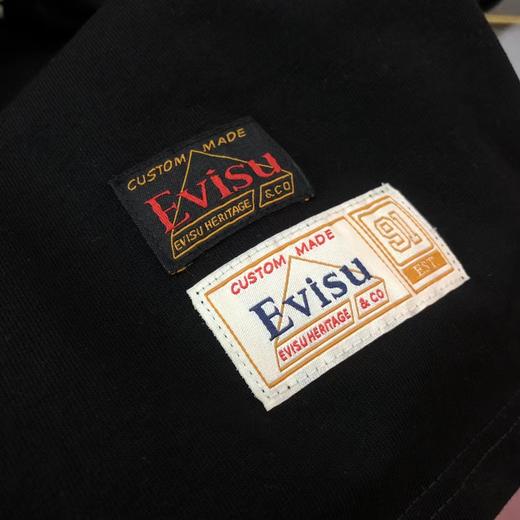 F033103春夏新款福神抽烟达摩佛头拼接图案百搭大M圆领短袖T恤 商品图6