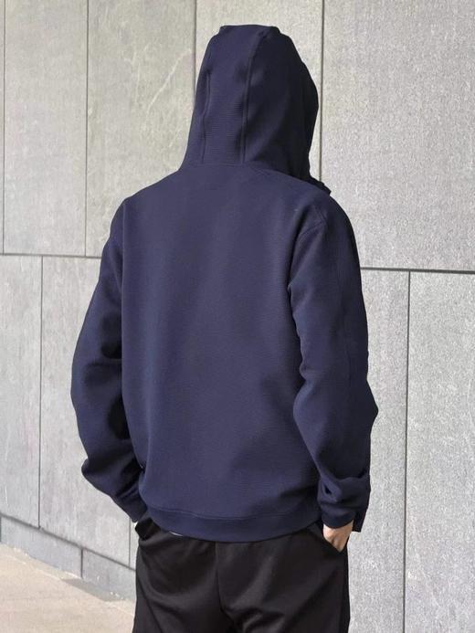 F033145春季新款连帽开衫外套情侣款刺绣logo透气保暖舒适简约长袖夹克 商品图3