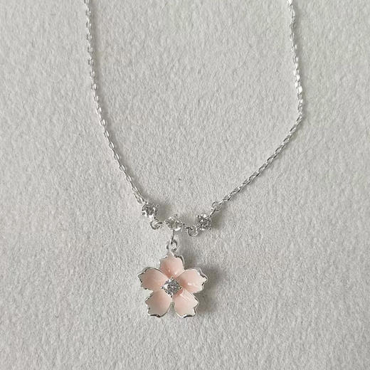 气质小众花朵项链短链-纪念日百货门店同款169894652 商品图4