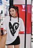 唐嫣同款 Acn*e Studios限定款爱心涂鸦短袖T恤 商品缩略图8