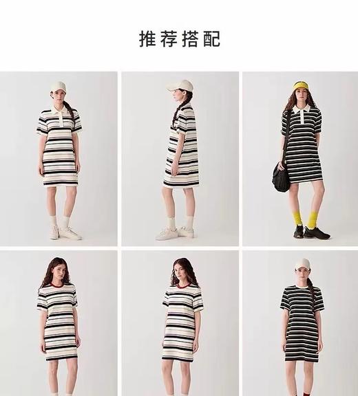 F033167春夏季新款时尚百搭宽松休闲克重厚实棉连衣裙 商品图10