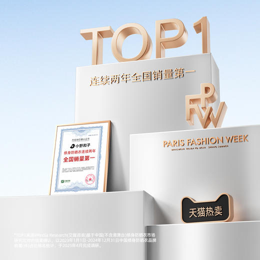 小野和子修身立领款防晒衣 收腰显瘦冰丝凉感防紫外线外套新款运动防晒服 商品图3