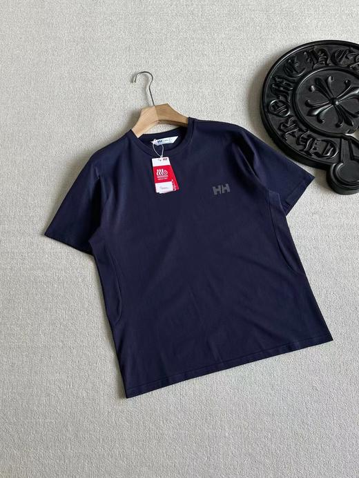 F033184夏季新款时尚百搭情侣款纯棉速干山脉图案圆领短袖T恤 商品图13