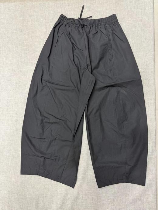 F033166春季新款新品桶形抽绳松紧腰气球裤休闲弯刀九分裤 商品图13