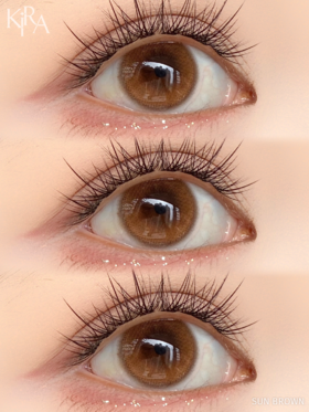 Kira Secret日抛美瞳 黑金松露 14.2mm