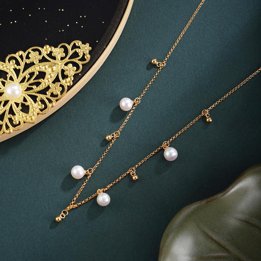 子佩集【星河踏梦】银S925珍珠惜王妃套链项链【YB7532】双色多珠2602 商品图3