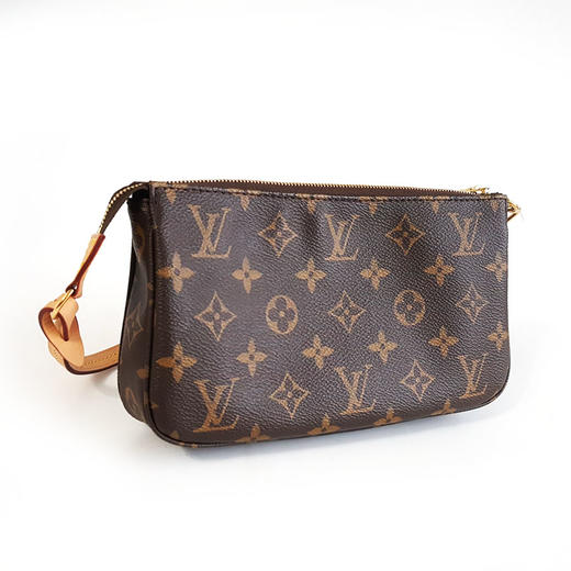【95新】LV路易威登M40712老花大麻将腋下包单肩包女士270326TJ20 商品图3