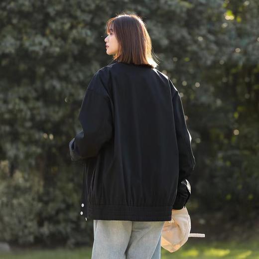 F033195秋季新款情侣款机能风休闲棒球服飞行夹克冲锋衣外套 商品图3