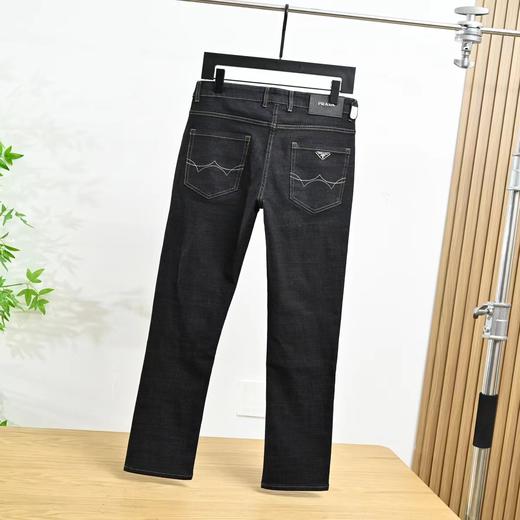 F0331105春季新款时尚百搭日常通勤男士水洗休闲牛仔长裤 商品图11