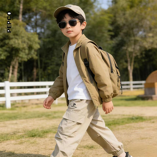 415-童梭织工装裤 商品图1