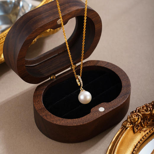 子佩集【光启时刻】银S925珍珠惜王妃吊坠【K2352】双色吊环(不含链)2602 商品图1