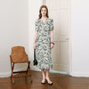 【商场同款】诗凡黎V领碎花连衣裙2025夏新款法式茶歇裙3G4190461 商品缩略图1