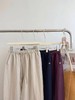 F033159春夏季新款透气舒适休闲百搭九分天丝亚麻梭织裤长裤 商品缩略图4