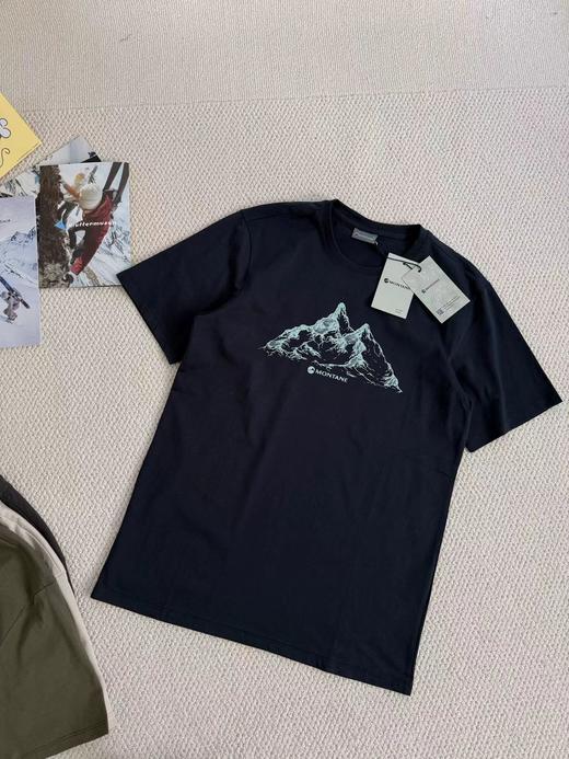 F033164春夏季新款男士户外亲肤潮流透气排汗款印花短袖T恤 商品图5