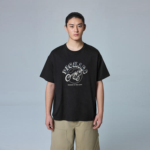 Dickies机车趣味印花宽松短袖T恤 休闲百搭短袖 男女同款 DK0A88LT 商品图0
