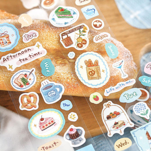 信的恋人我的自愈清单系列合成纸模切胶带 商品图3