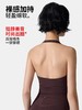 新款欧美挂脖内搭瑜伽无痕背心女V领显胸聚拢跑步运动美背健身服 000JLYW446 商品缩略图1