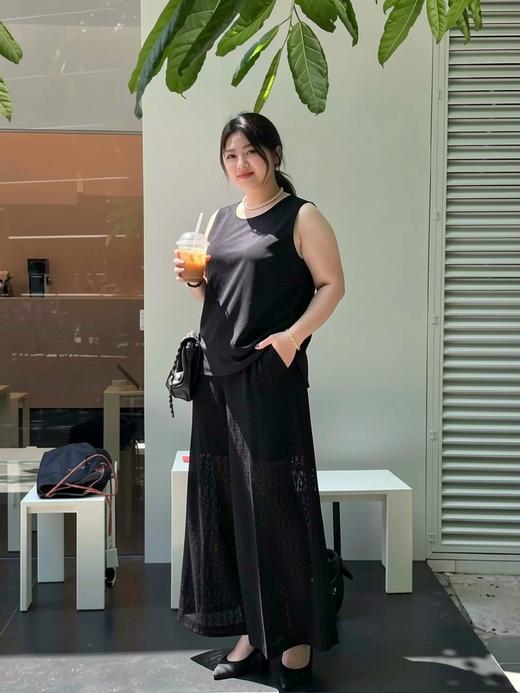 【群内福利】【阔腿裤】不勒腰、不闷汗，走路带风还能悄悄藏住那些让你在意的肉肉!!无论是遛娃、逛街、约会都能轻松保持优雅~~ 商品图0