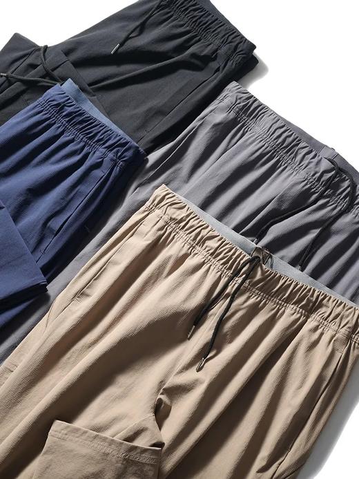 F033126春夏户外机能风轻量化设计四面弹软壳裤速干亲肤透气抗撕裂长裤人体学拼接裁剪运动休闲裤 商品图3