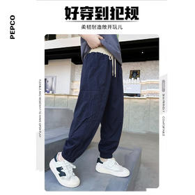 415-童梭织单长裤