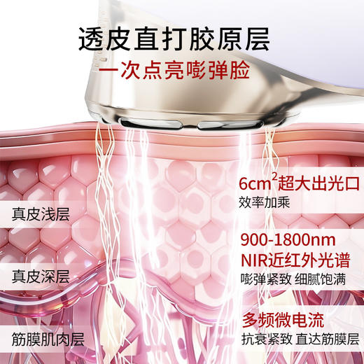 【一机多效】可孚牛奶光胶原炮美容仪器家用提拉紧致淡纹嫩胶原F 商品图3