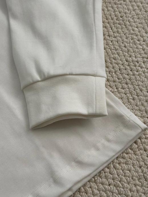 F033162春季新款透气排汗利落百搭简约质感柔软亲肤圆领长袖T恤 商品图12