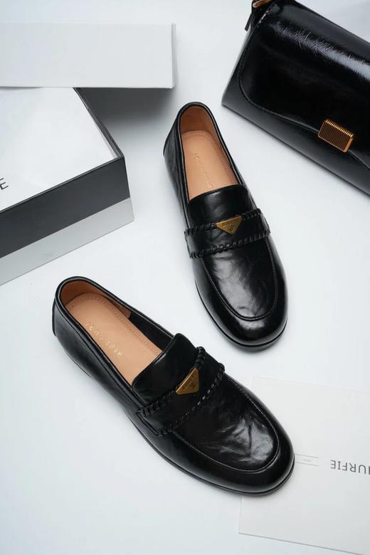 手抓牛皮！纪华菲手工编织乐福鞋  26Y03114- 商品图9