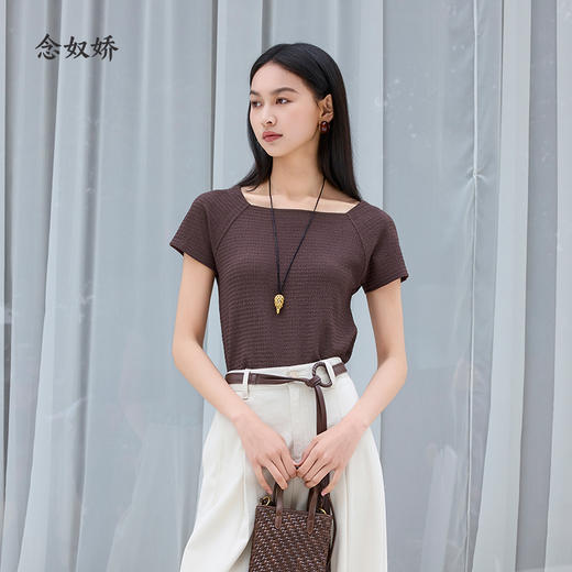 【电商专供】CNA6442  “ 高温压褶T恤 ” 柔软亲肤好搭配 导湿快干 商品图1