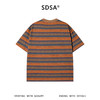 SDSA男装2026新款高贵轻奢潮牌时尚趣味条纹圆领短袖T恤百搭上衣 商品缩略图1