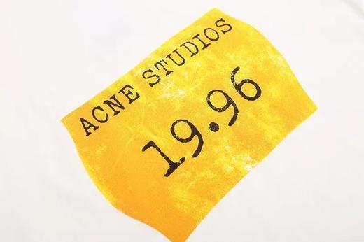 F033181春夏季新款舒适透气复古印花字母LOGO情侣款圆领T恤短袖 商品图8