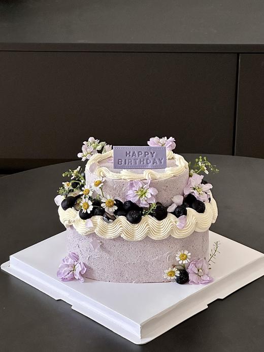 小双层紫色花园 商品图1