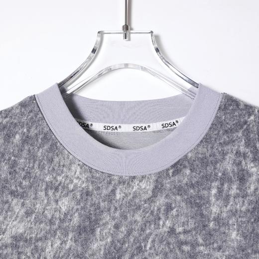 SDSA男装2026新款高贵轻奢潮牌扎染撞色圆领短袖T恤百搭宽松上衣 商品图1