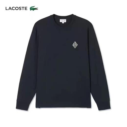 F033162春季新款透气排汗利落百搭简约质感柔软亲肤圆领长袖T恤 商品图6